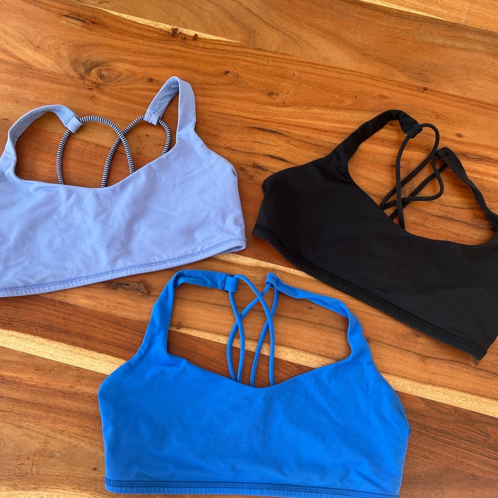 Lot of 3 Lululemon bras